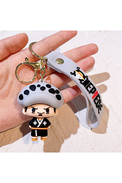 Choice5 Bandai KC005 Wholesale One Piece Anime Keychain Cartoon Monkey D. Luf...