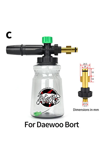 Choice3 For Daewoo Bort Pressure Washer Foam Lance Foam Nozzle Car Wash Foam ...
