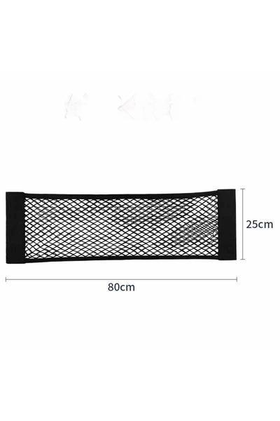 Choice1 80x25cm Luggage Storages Car Trunk Storage Bag Double Stretch Velcro ...