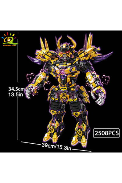 Choice3 رقم 35 بدون صندوق، مكعبات بناء روبوت محارب صن ووكونغ من هويكيباو، مقا...