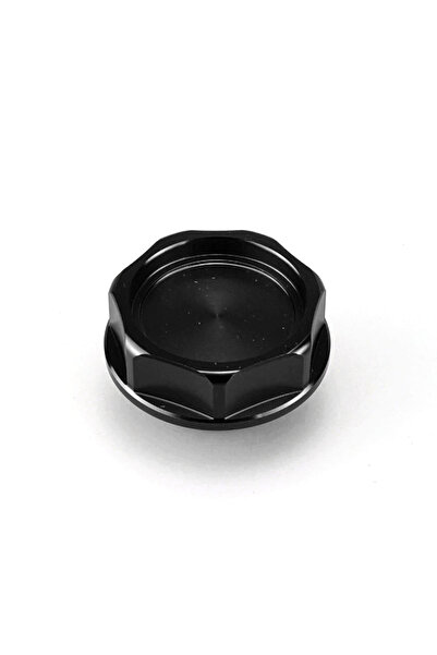 Choice4 غطاء زيت محرك السيارة أسود اللون، قطعة واحدة، مصنوع من الألومنيوم، من...