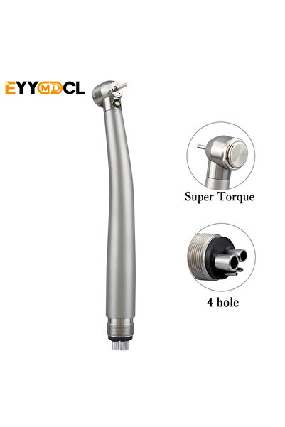 Choice3 قبضة أسنان عالية السرعة برأس كبير بأربعة ثقوب مصنوعة من الفولاذ المقا...