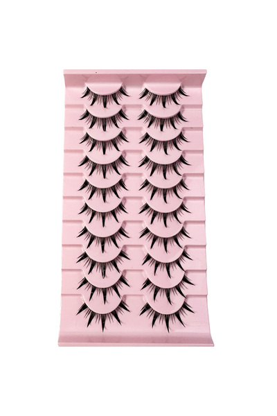 Choice3 10 أزواج من رموش المانجا الجديدة، 14/10/7/5 أزواج، رموش طبيعية ناعمة ...