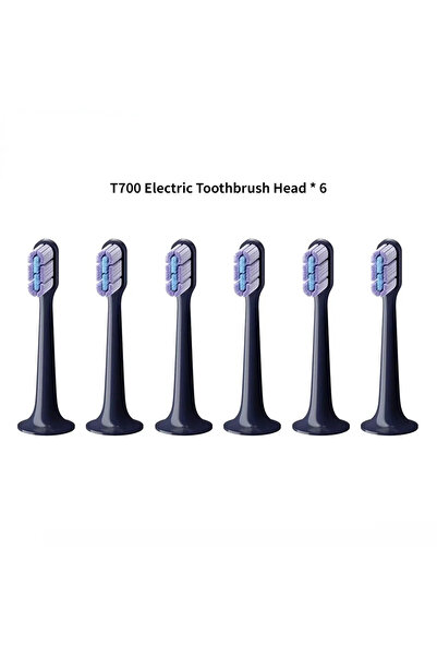 Choice مجموعة رؤوس فرشاة أسنان ميجيا الأصلية T700، 6 قطع، فرشاة أسنان كهربائي...