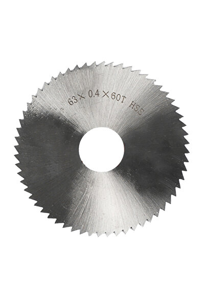 Choice5 شفرة منشار دائرية فولاذية 63×0.4×16×72T، قطر الثقب 63 مم، قرص قطع بعج...