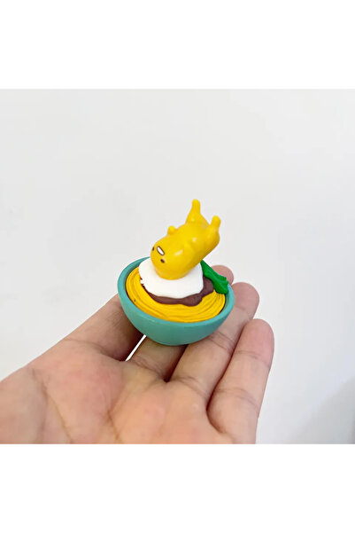 Choice6 Bandai 4 Anime Gudetamas Yolk King Lazy Eggs Gashapon Toy Miniature F...