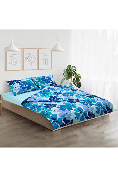 Heinner Double Bed Linen Set 100% Cotton 4 Pieces, Esme