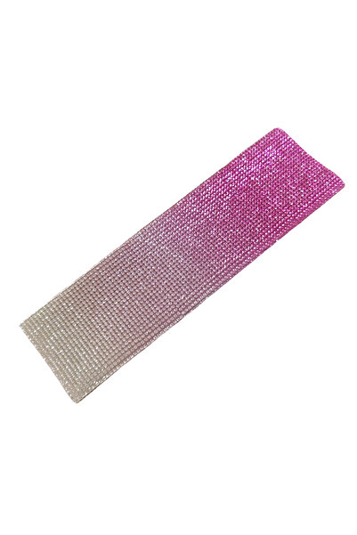 Choice1 fuchsia gradient New Rhinestones Microphone Cover,Rhinestones Mic Han...