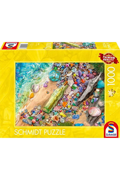 Schmidt Spiele Luminous Beachcombing, Puzzle 1000 pieces