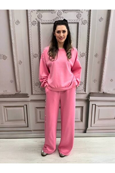 MAXORA SHOP Set with sewn pearls