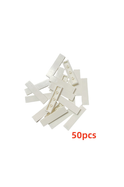 choice2 ٥٠ قطعة من الطوب الأبيض المسطح ذي الجدران المنخفضة، ٥٠ قطعة من الطوب ...