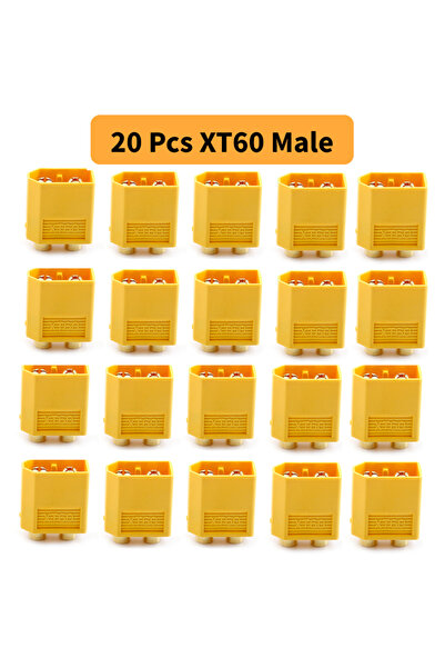 Choice4 XT60 20 pcs Male 1-100 pair High Quality XT60 XT-60 Plug Male Female ...