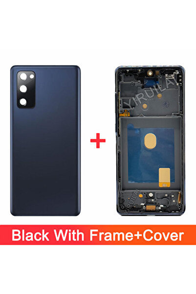 Choice4 غطاء إطار أسود لشاشة TFT S20FE LCD، متوافق مع شاشات S20 FE LCD من طرا...