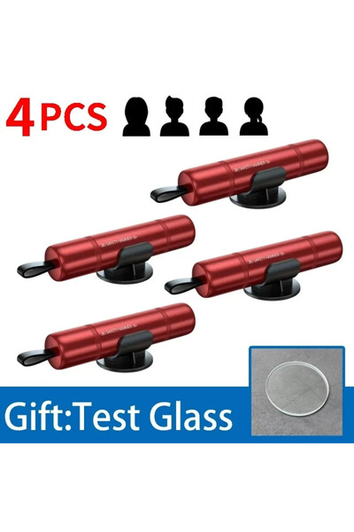 Choice8 4xRed and Test Glass 1/2/4Pcs Car Safety Hammer Emergency Glass Break...