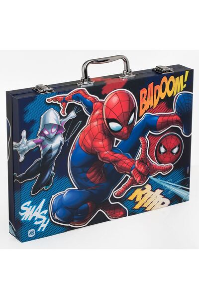 OEM Coloring Kit with 100 Accessories – Spider-Man, Creative Set for Children...