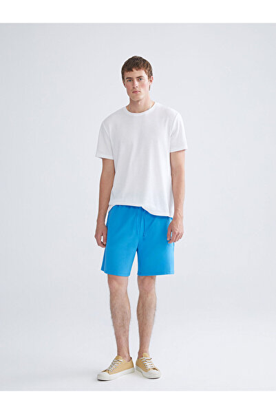 LC Waikiki Vizyon New Season Standard Fit Men's Shorts with Elastic Waistband