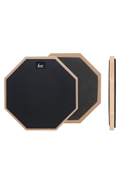 Choice4 12in black SLADE 8 Inch 12 Inch Drum Practice Pad Wooden Dumb Drum Pa...