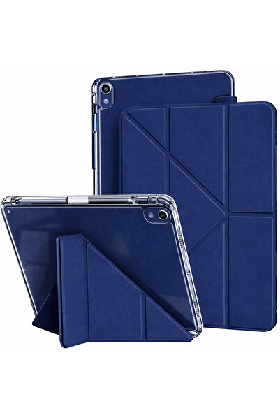UnDePlus iPad Pro 11 1St 2. 3. 4. Nesil Case Mika Trifolding with Full Transp...