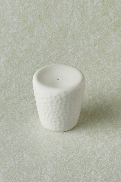 Karaca x Refika Bembeyaz Yuvarlak Biberlik 6 cm