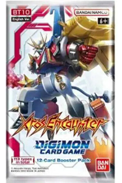 BANDAI Digimon Card Game - XROS Encounter Booster BT10