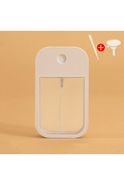 Choice4 زجاجة عطر بلاستيكية 45 مل، لون عاجي، زجاجة رذاذ ماء لليدين 45 مل، لون...