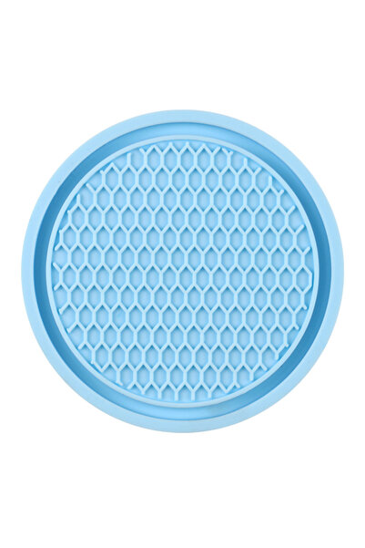 Choice5 Blue Car Coasters PVC Travel Auto Cup Holder Insert Coaster Anti Slip...