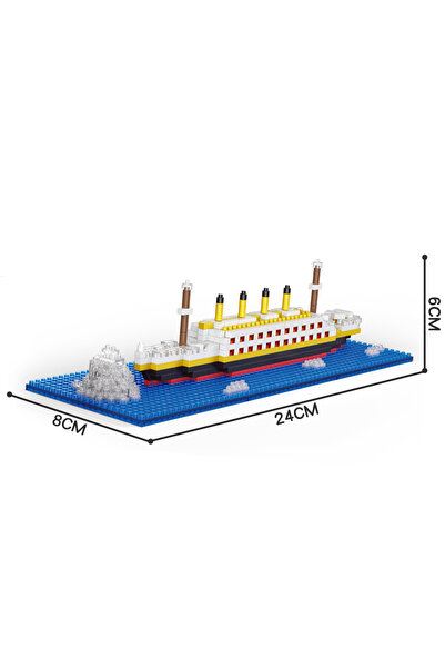Choice9 in bag Titanic in bag KNEW BUILT Titanic 3D Plastic Model Ship Buildi...