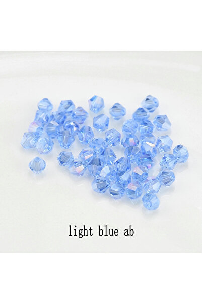 Choice3 4mm buy 1 get 1 free light blue ab Buy 1 And Get 1 Free 4mm Shiny Cry...