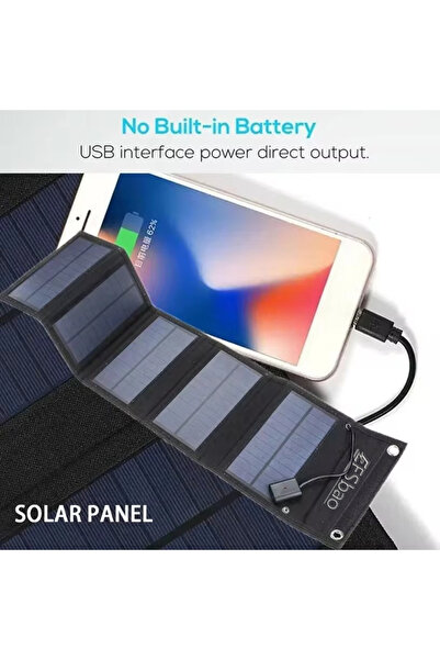 choice2 35W high power Folding Bag 10-100W Solar Panel Portable USB+DC Output...