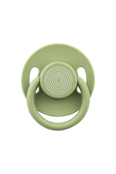 Wee Baby Cool Round Tip Silicone Pacifier No:1 0-6 Months Green