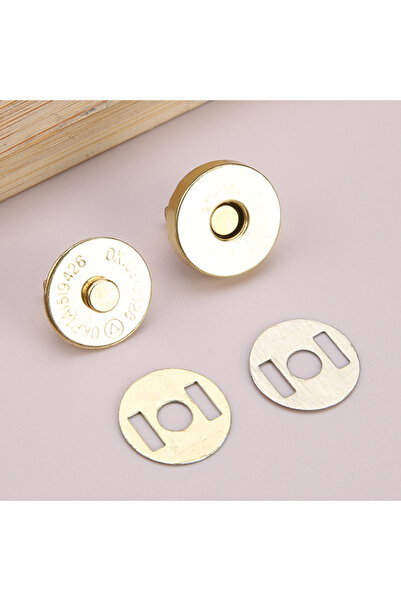Choice6 14mm Gold 10Pcs/Pack 14-18MM Magnetic Snap Fasteners Clasps Butt Hand...