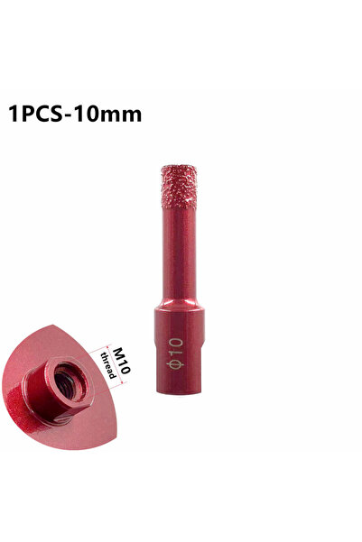 Choice25 10mm M10 thread vacuum brazing dry diamond drill bit, ceramic tile h...
