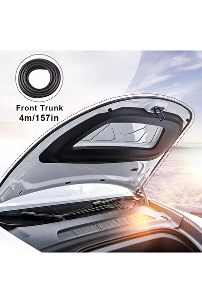 Choice3 شريط مانع لتسرب الماء لحافة باب السيارة الأمامية [31.50 بوصة × قطعتان...