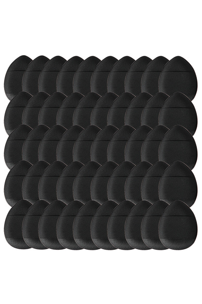 Choice5 50 قطعة/100 قطعة إسفنجات مكياج صغيرة سوداء اللون، مثالية لتوزيع الكون...