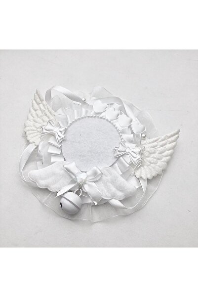 choice2 white Gorgeous Angel Wings Badge Holder for 58mm Pins, Game Anime Mer...