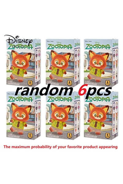 Choice13 مجموعة عشوائية من 6 قطع من دمى نيك وجودي المصنوعة من الفينيل من فيلم...