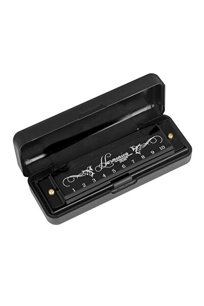 Choice1 1 Pcs Black IRIN Harmonica 10 Holes 20 Notes Key of C Harmonica Color...