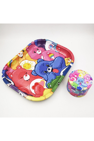 choice2 Bear A Herb Grinder With Rolling Tray 180*140MM Tobacco Smoke Roller ...