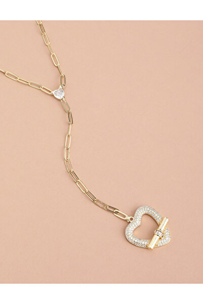 İLVİ Bertin Gold Color Women's Necklace