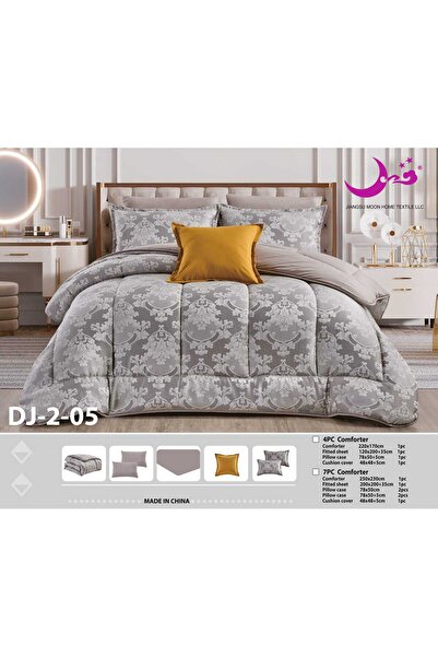 Moon Double puffy jacquard bedspread set 230*250 - 7 pieces - Double Duvet set