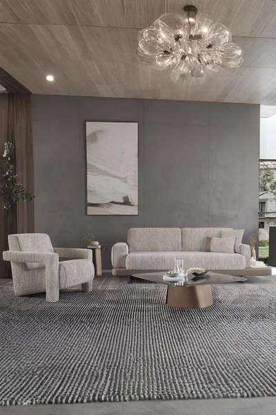 Modalife Hermos Sabit Koltuk Takımı – 3+1 Salon Koltuk Takımı 1 Üçlü 1 Berjer