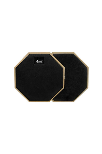 Choice1 8in black SLADE 8 Inch 12 Inch Drum Practice Pad Wooden Dumb Drum Pad...