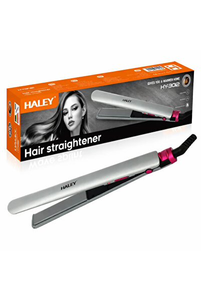 HALEY Ισιωτικό μαλλιών HY-3012 με κεραμικές πλάκες, ρυθμιζόμενη θερμοκρασία 1...
