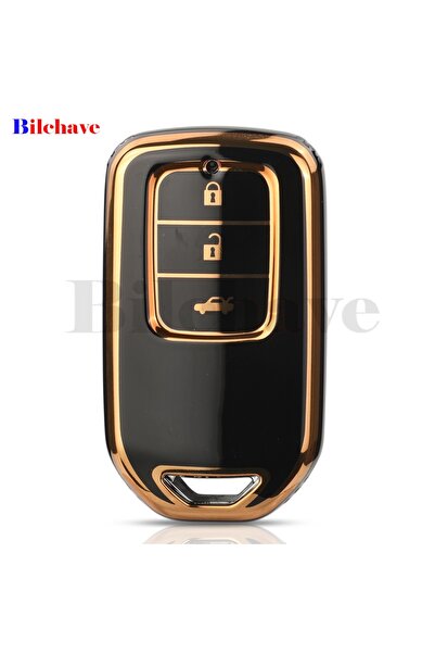 Choice7 3 buttons black jingyuqin 2/3/4 BTN New TPU Car Key Case For Honda CR...