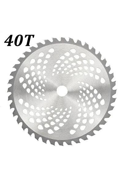 choice2 40T 1pc Durable 40/60/80 Teeth Mower Head, Blade Wood Mower Disc Fixe...