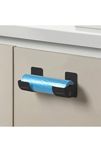 choice2 رف تخزين مطبخ أسود قابل للتعديل ذاتي اللصق، رف تخزين جداري بلاستيكي ل...