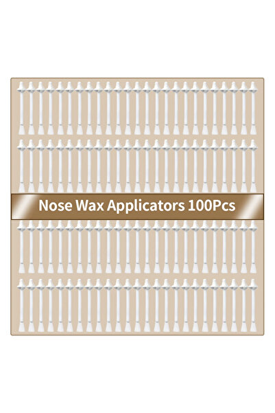 Choice3 White 100Pcs Nose Wax Sticks 100/60/40/10PCS Nose Wax Applicators For...