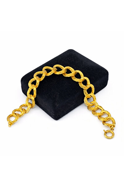 Gürler Kuyumculuk 14 Ayar Altın Samanyolu Bileklik - KB0377