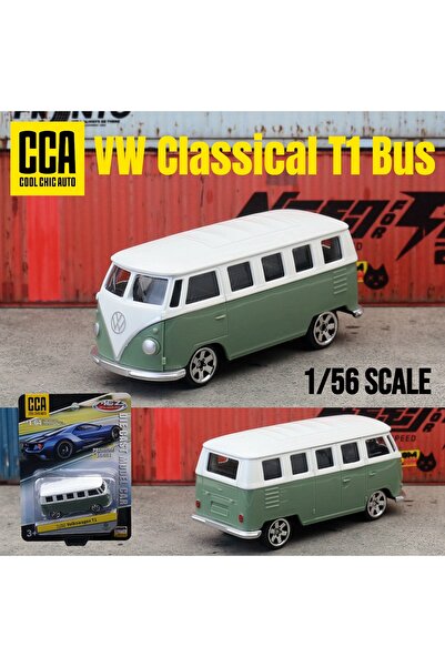 Choice15 حافلة فولكس فاجن T1، نموذج سيارة لعبة بمقياس 1/64 من CCA، مناسبة لسي...