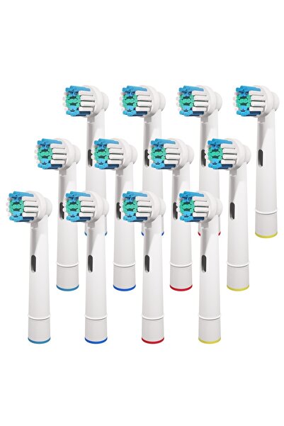 choice2 White-12 Pcs 4/8/12/20 Pcs Compatible with Oral B Electric Toothbrush...